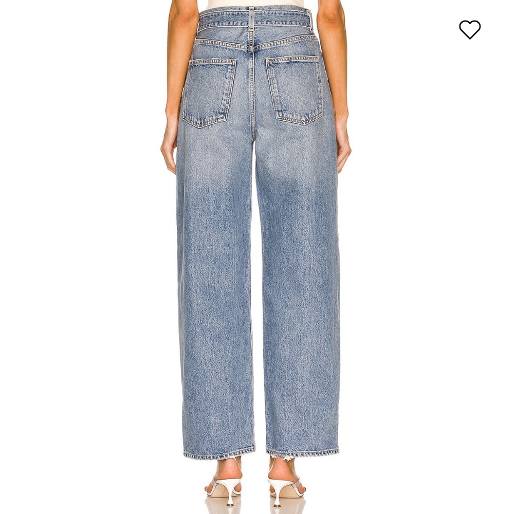 Agolde Belted Baggy Jeans in Outlander Free People - Picture 5 of 9